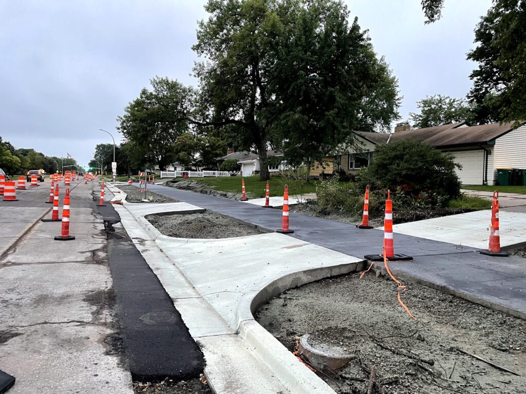 Retrofitting Portland Avenue near the Crosstown Highway (MN-62)